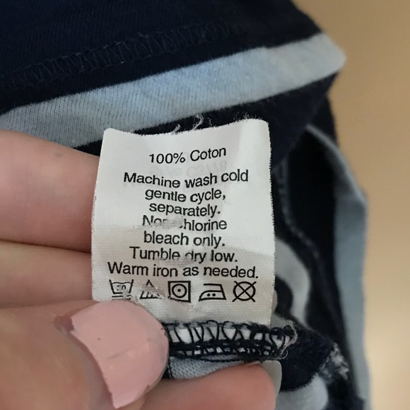 J. Crew Factory Striped Rolled Sleeve T-Shirt -995 - Picture 5 of 7